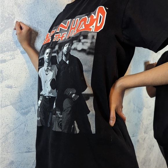 Boyz n the Hood black and white short sleeve tee size M - Picture 4 of 6